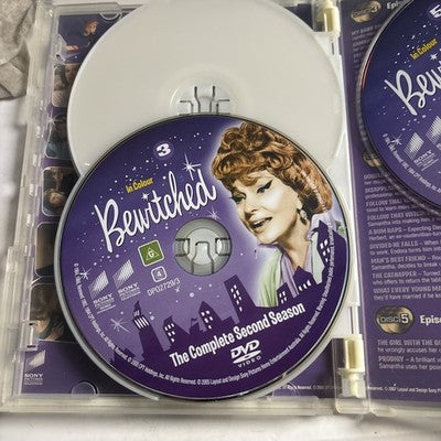 Bewitched : Season 2 (DVD, 1965) Region 4