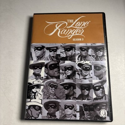 The Lone Ranger - Season 3 (DVD, 1953) Region 4
