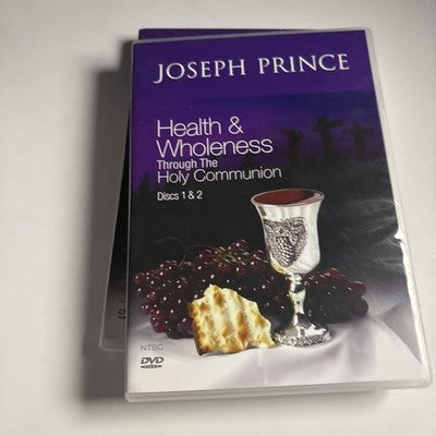 Joseph Prince: Health & Wholeness Through The Holy Communion DVD All Regions