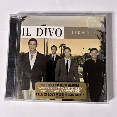 Il Divo – Siempre (CD, 2006) Australia Bonus Track 88697015522