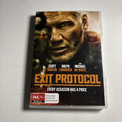 Exit Protocol (DVD, 2025) Dolph Lundgren Region 4 NEW