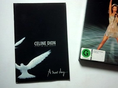 Céline Dion – A New Day... Live In Las Vegas (DVD, 2007, 2-Disc) Region 4,2