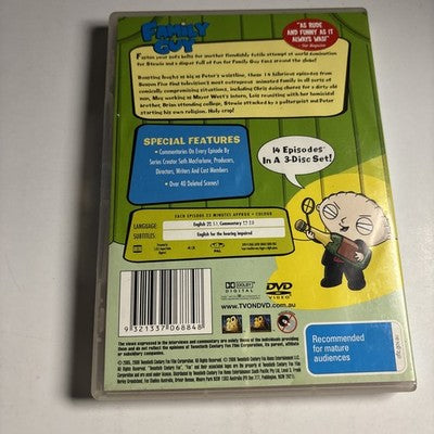 Family Guy : Season 5 (DVD, 2006) Region 4