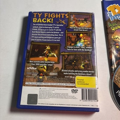 Ty 3 The Tasmanian Tiger Night of the Quinkan (PS2  Game) PAL Playstation 2