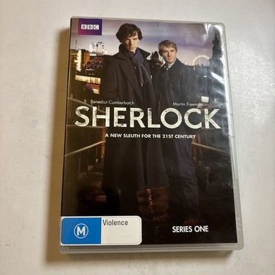 Sherlock : Series 1 (DVD, 2010) Martin Freeman, Benedict Cumberbatch Region 4
