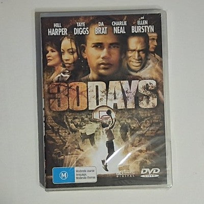 30 Days (DVD, 2006) Ellen Burstyn, Hill Harper, Da Brat All Regions NEW