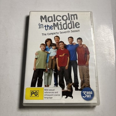 Malcolm in the Middle : Season 7 (DVD, 2006) Region 4
