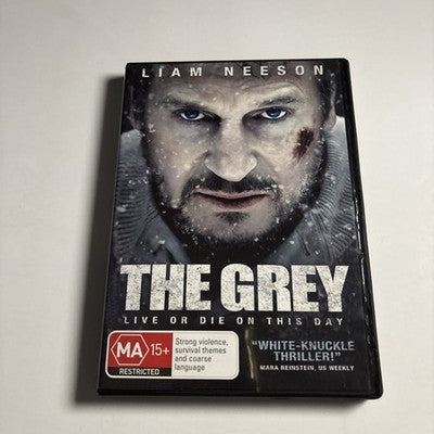 The Grey (DVD, 2011) Liam Neeson Region 4,2