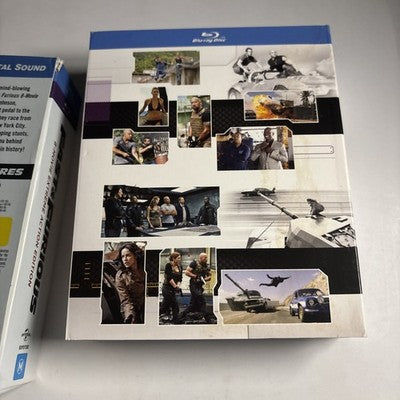 Fast & Furious: 8 Movie Extreme Action Edition (Blu-ray, 2017, 8-Disc) Region B
