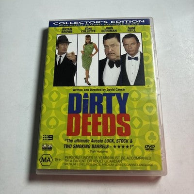 Dirty Deeds (DVD, 2002) John Goodman, Sam Neill, Toni Collette, Region 4