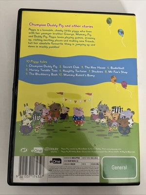 Peppa Pig: Champion Daddy Pig (DVD, 2011) Region 4