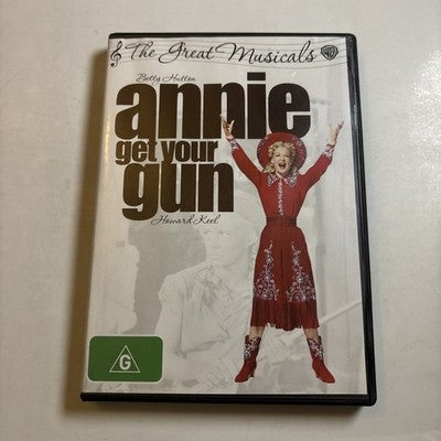 Annie Get Your Gun (DVD, 1950) Betty Hutton, Howard Keel Region 4 NEW