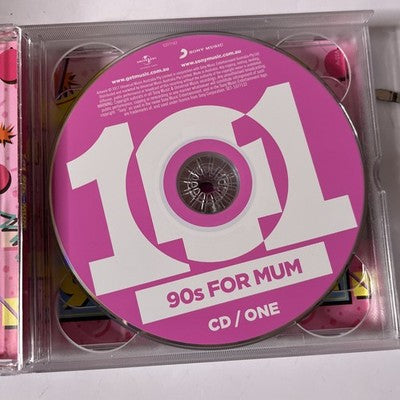 Various – 101 90s For Mum (CD, 2017, 5-Disc) Australia 5377132