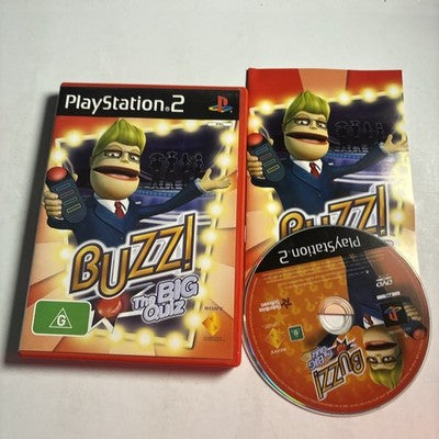 Buzz! The Big Quiz Sony Playstation 2 Manual PAL