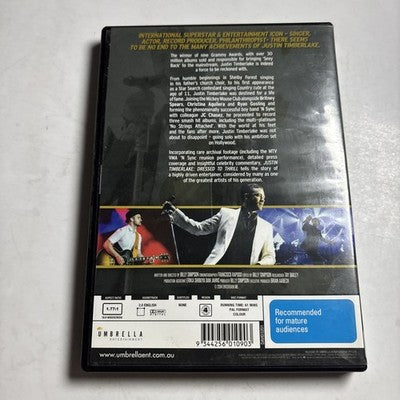 Justin Timberlake - Dressed to Thrill (DVD, 2014) Region 4
