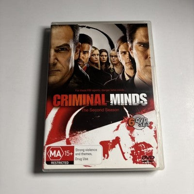 Criminal Minds : Season 2 (DVD, 2006) Region 4