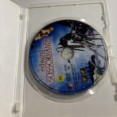 Edward Scissorhands (DVD, 1990) Johnny Depp Region 4