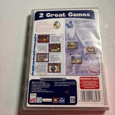 Disney: Beauty And The Beast / Cinderella Doll's House PC CDROM