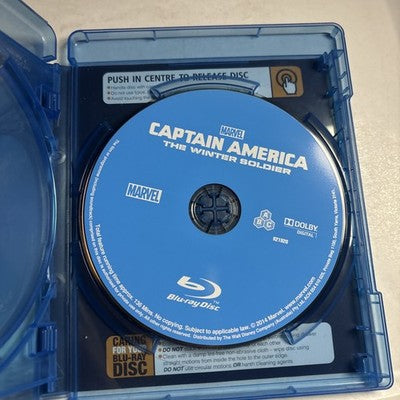Captain America - The Winter Soldier 3D (Bluray 3D, 2014) All Regions