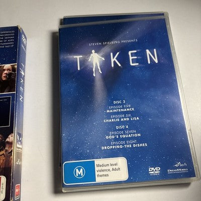 Taken (DVD, 1999, 6-Disc) Dennis Boutsikaris, Dabney Coleman Region 4