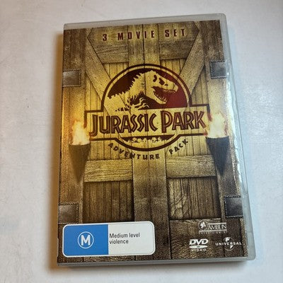 Jurassic Park / Jurassic Park The Lost World / Jurassic Park 3 DVD Region 4 NEW