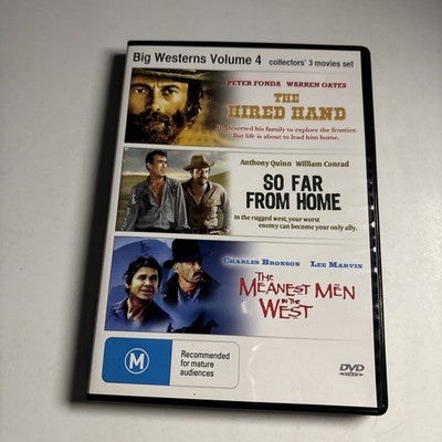 Big The Hired Hand / The Ride Back / The Meanest Men In The West DVD All Regions