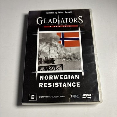 Gladiators of World War 2 - Norwegian Resistance (DVD) Region 4