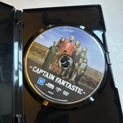Captain Fantastic (DVD, 2016) Viggo Mortensen Region 4