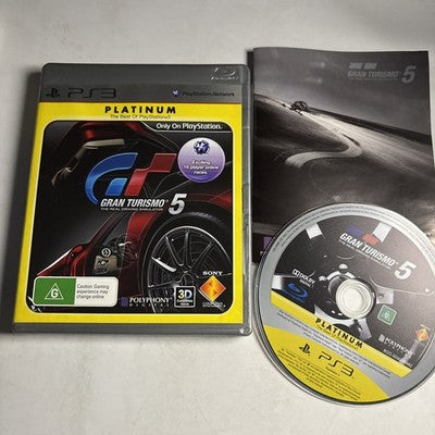 Gran Turismo 5 (Sony PlayStation 3 PS3 Game) Manual