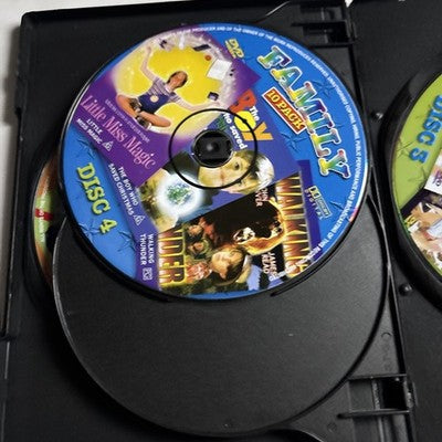10 Family Movie Pack DVD 4-Disc Box Set All Regions