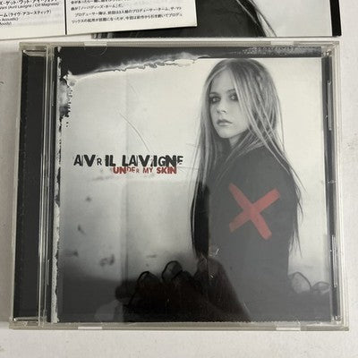 Avril Lavigne – Under My Skin (CD, 2004) Japan Bonus Track  + Poster BVCA-24020