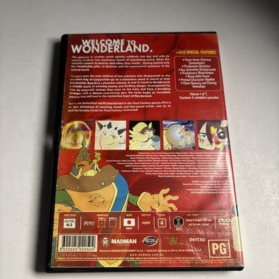 Final Fantasy Unlimited - Phase 1 (DVD, 2001) Region 4