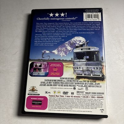 Priscilla Queen Of The Desert (DVD, 2000) Hugo Weaving, Guy Pearce Region 4 NEW