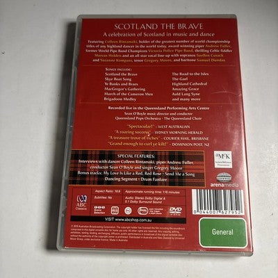 Scotland the Brave - A Celebration Of Scotland In Music & Dance (DVD, 2010)