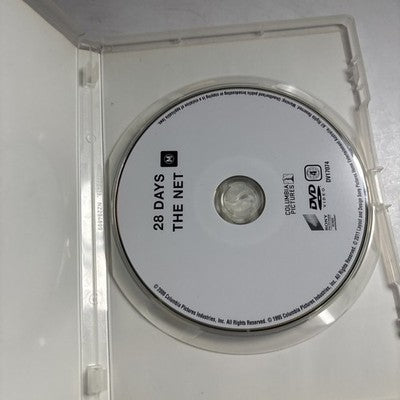 28 Days / The Net (DVD, 2011) Sandra Bullock Region 4