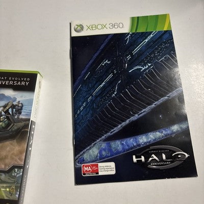 Halo Combat Evolved Anniversary Xbox 360 With Manual PAL