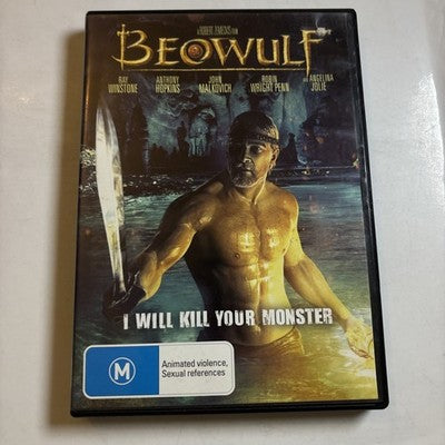 Beowulf (DVD, 2007) Ray Winstone, Angelina Jolie Region 4