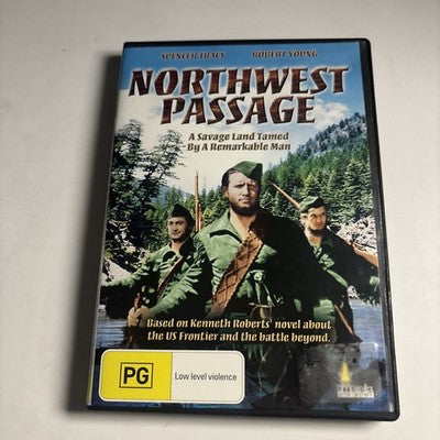Northwest Passage (DVD, 1940) Spencer Tracy, Robert Young Region 4