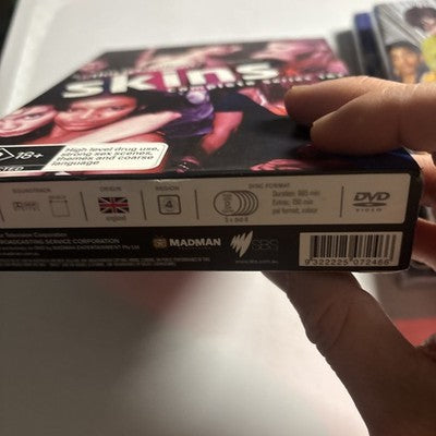 Skins Complete Series 1 & 2 (DVD, 2007) Region 4
