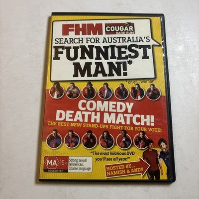 FHM Search For Australia's Funniest Man! DVD All Regions
