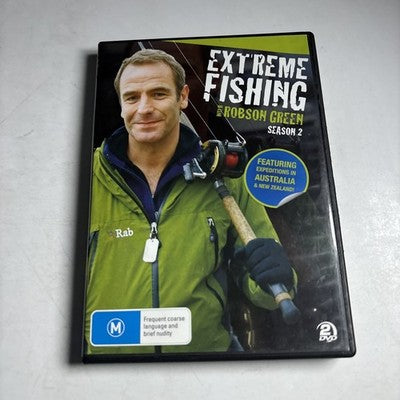 Extreme Fishing with Robson Green : Season 2 (DVD, 2009) Region 4