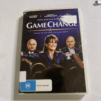 Game Change (DVD, 2012) Julianne Moore, Ed Harris Region 4