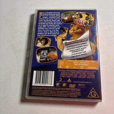 Garfield - The Movie (DVD, 2004) Bill Murray, Stephen Tobolowsky, Region 4