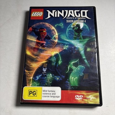 Lego Ninjago - Masters of Spinjitzu : Series 4 : Vol 4 (DVD, 2011) Region 4,2