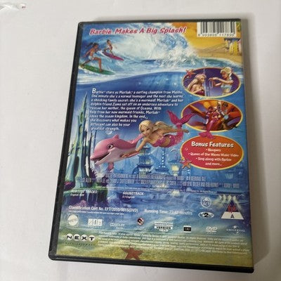 Barbie : A Mermaid Tale (DVD, 2010) Animated Movie Region 2