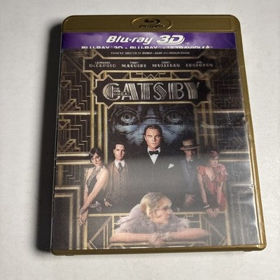 The Great Gatsby (Blu-ray 3D, 2013) Leonardo DiCaprio Region B