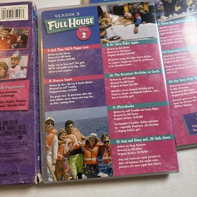 Full House - Season 3 (DVD, 1990) Region 1