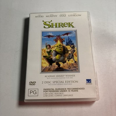 Shrek - Special Edition (DVD, 2001) Region 4,2