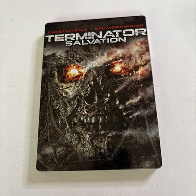 Terminator Salvation - Steelbook (DVD, 2009) Christian Bale, Region 4