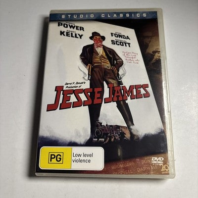 Jesse James (DVD, 1939) Henry Fonda / Tyrone Power  Region 4